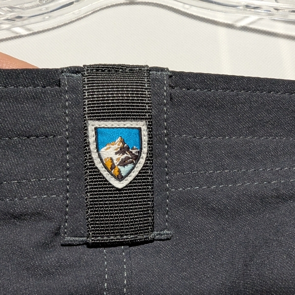 KUHL Men's Klash Gotham Black/Gray Hiking Pants Water Resistant Size 38X32 - Picture 9 of 15